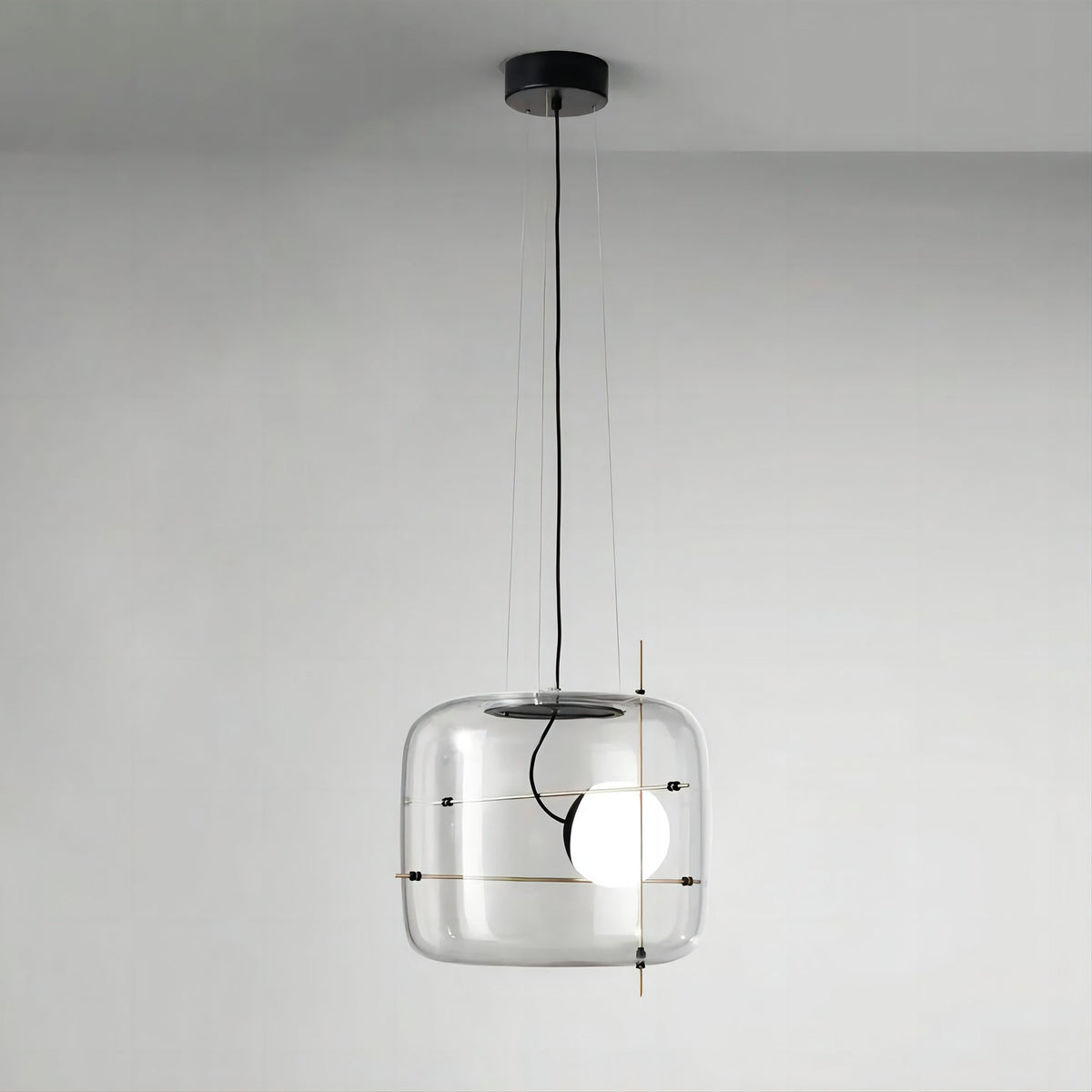 Ivex Glass Contemporary Pendant Light
