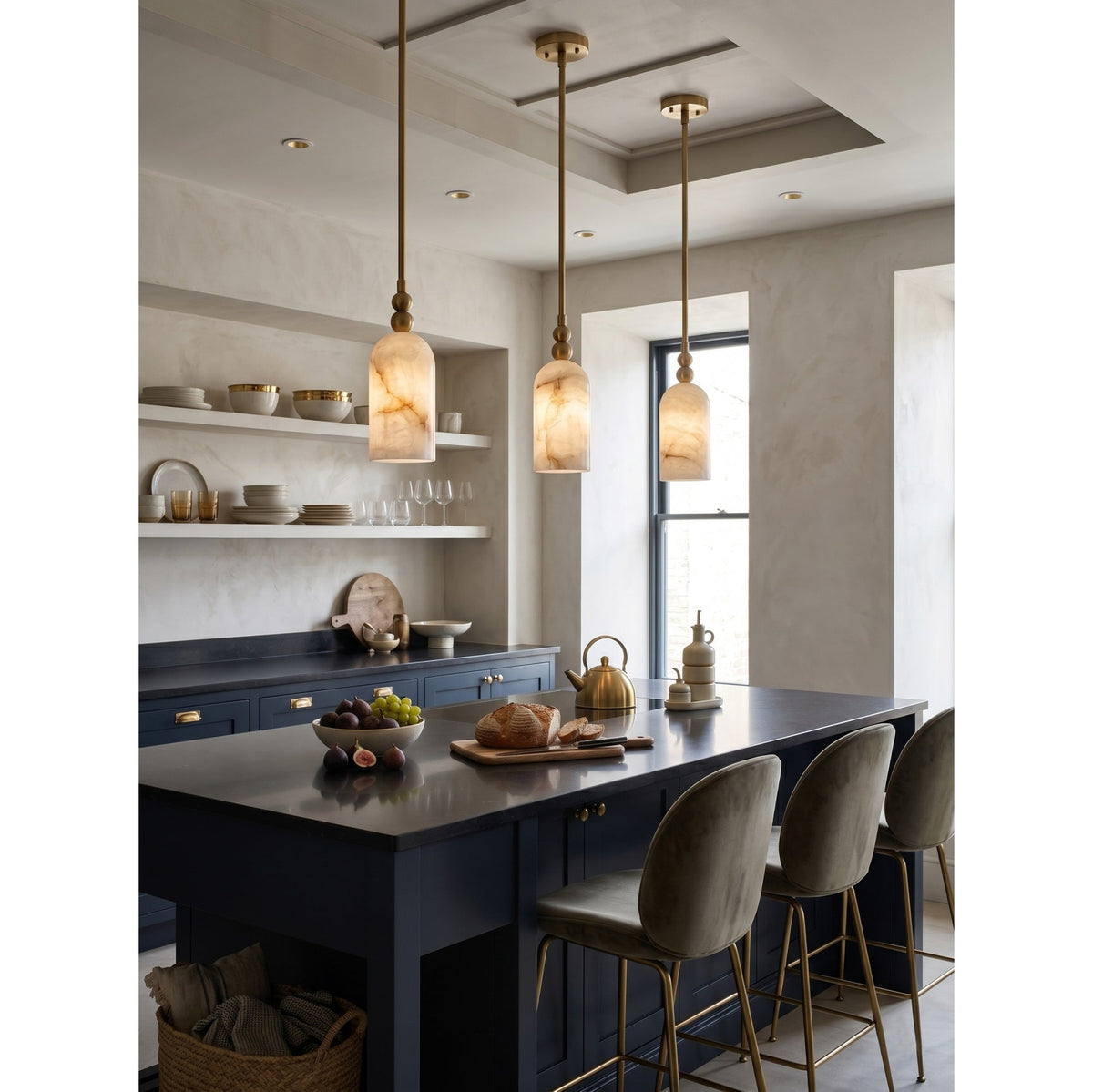Yalin Alabaster Pendant Light