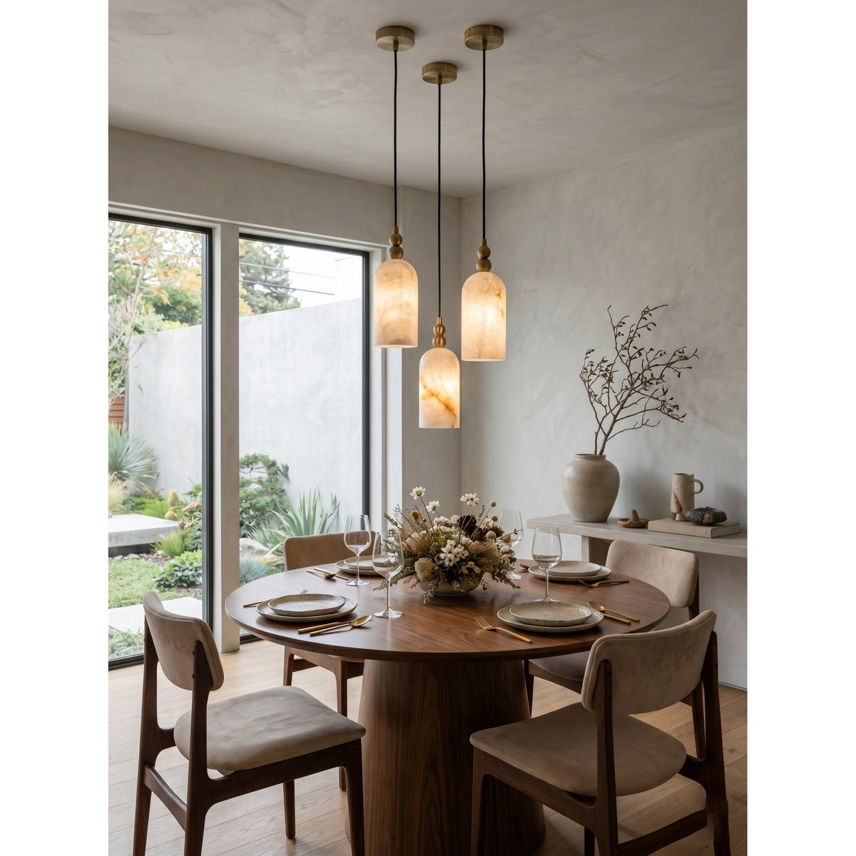 Yalin Alabaster Pendant Light