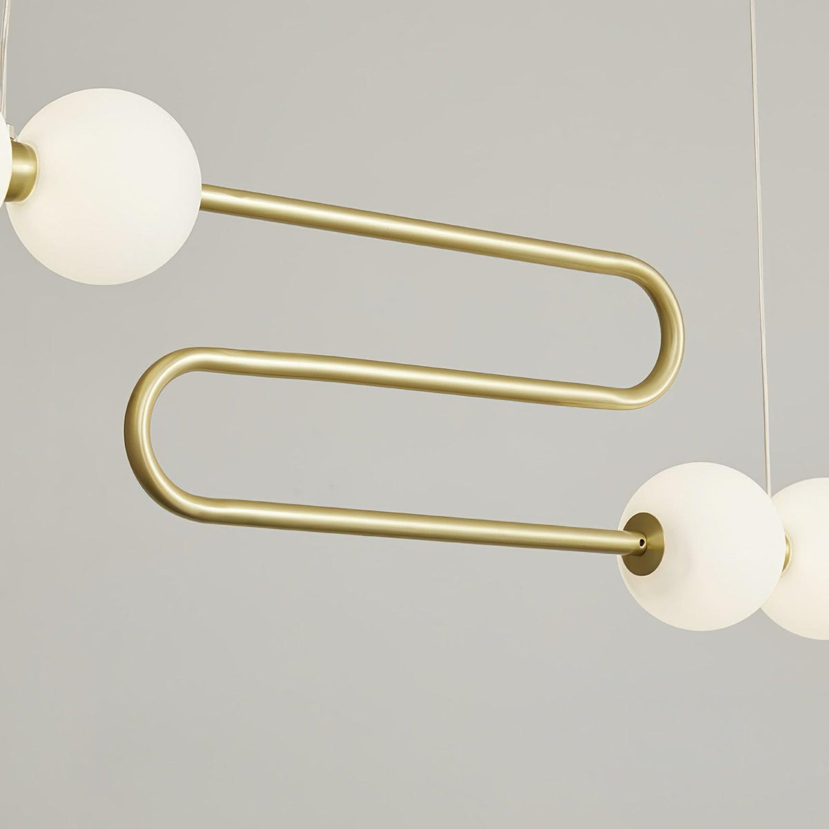 Auroira Contemporary Brass Pendant Lamp