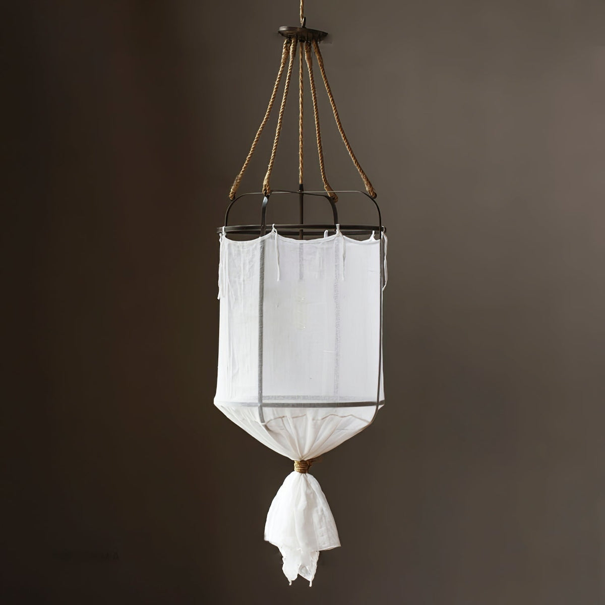 Erina Linen Chandelier