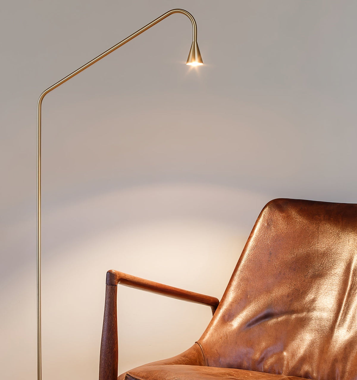 Arc Modern Gold Floor Lamp