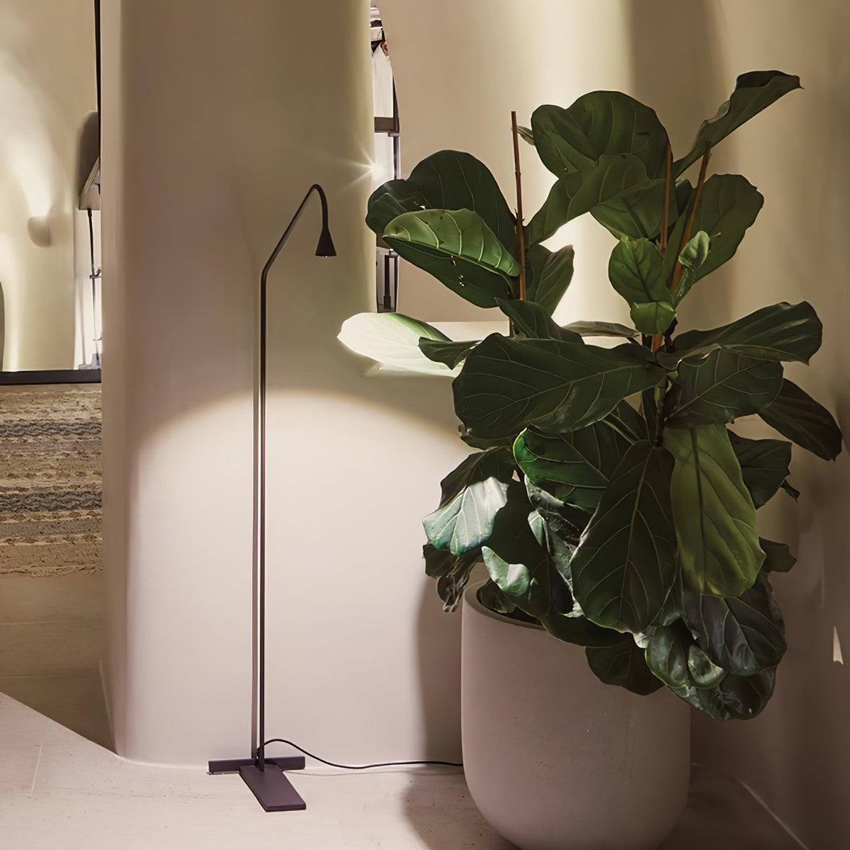 Arc Modern Gold Floor Lamp