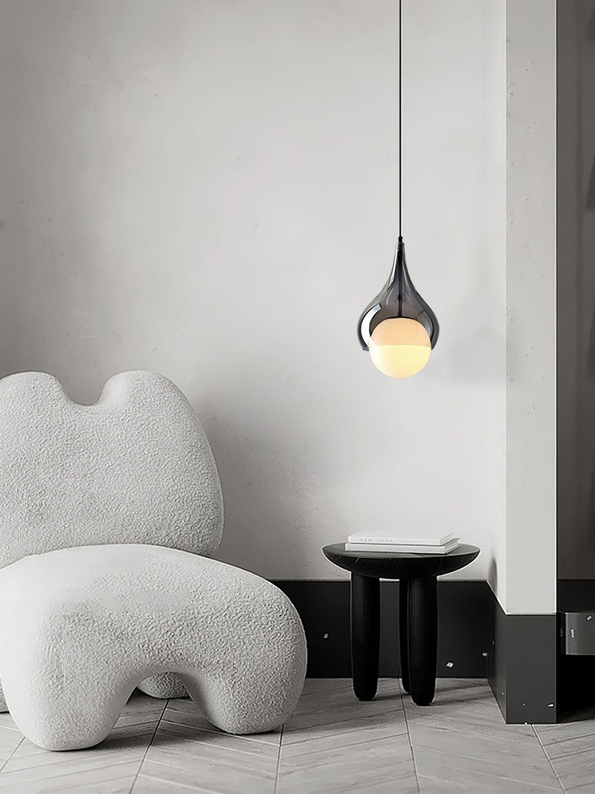 Droplet Elegant Glass Pendant Light