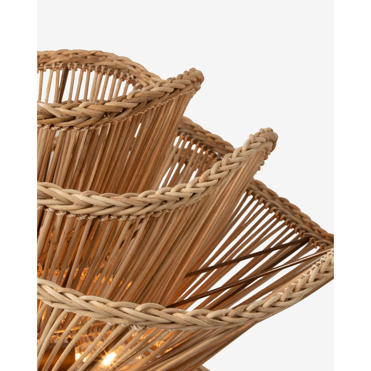 Zaden Rattan Chandelier
