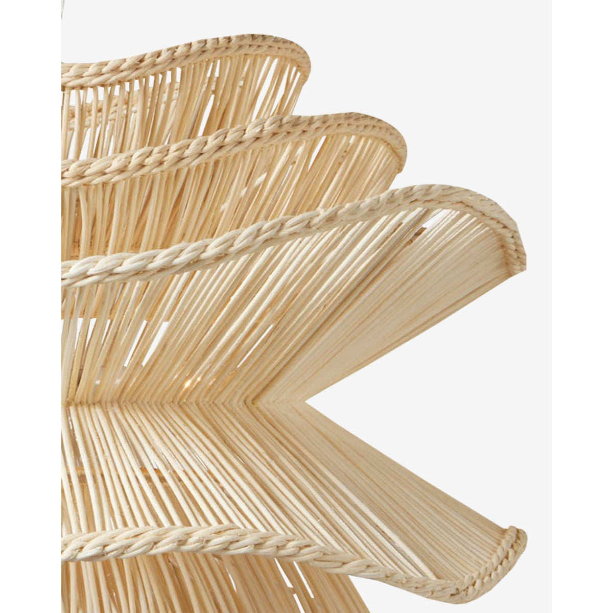 Zaden Rattan Chandelier