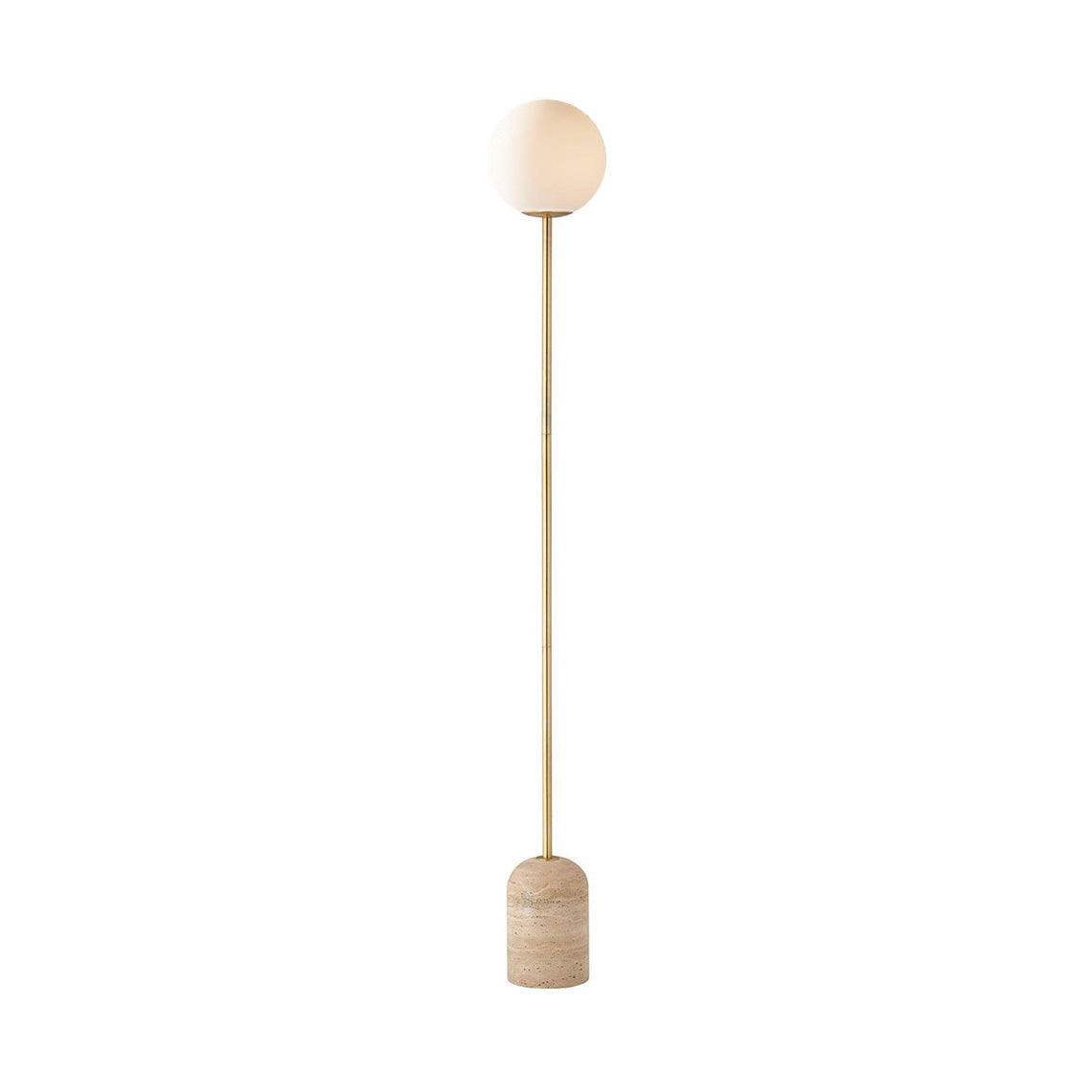 Valoia Travertine Floor Lamp