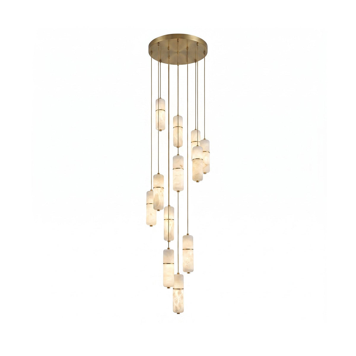 Ebmio Alabaster Chandelier