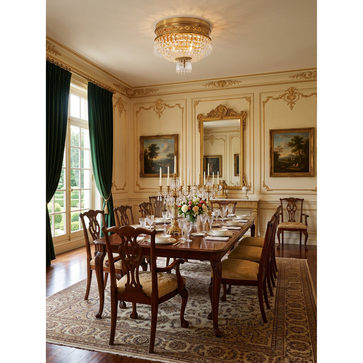 Quenmere Flush Mount Ceiling Light
