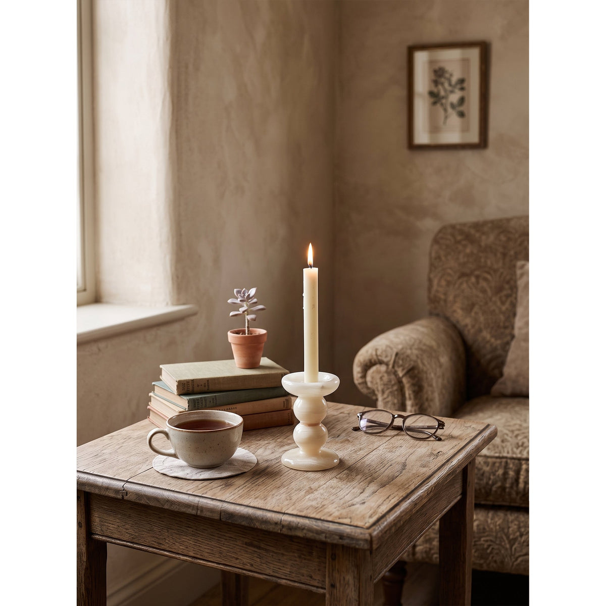 Jorrenford Onyx Candlestick
