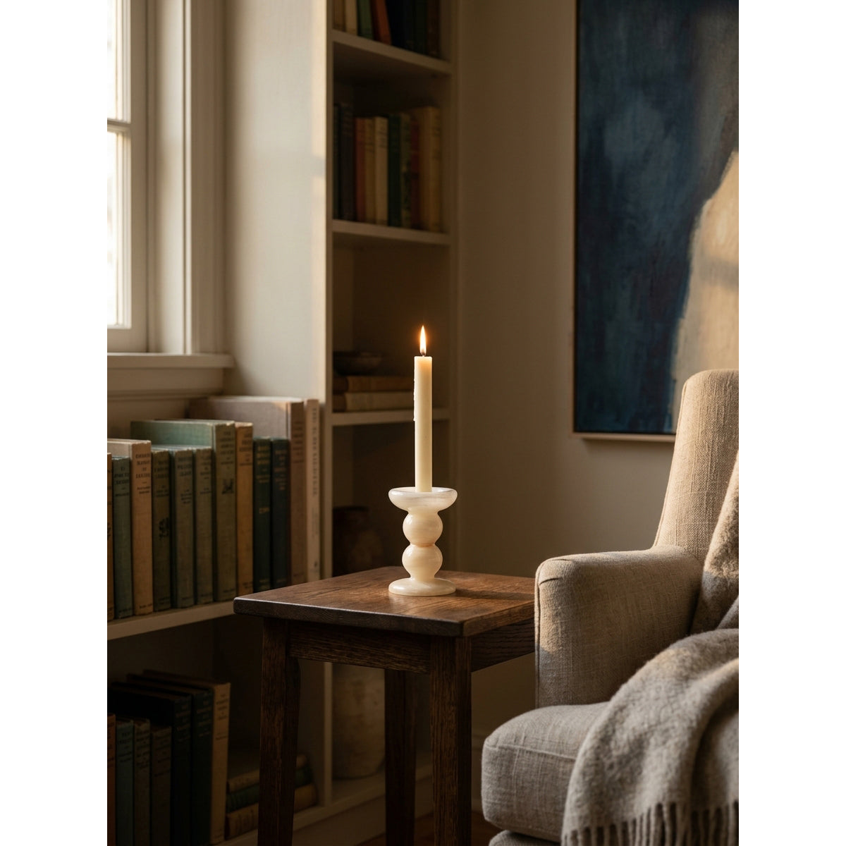 Jorrenford Onyx Candlestick