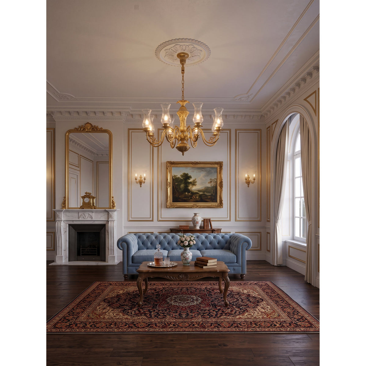 Vardenleigh Palm Chandelier