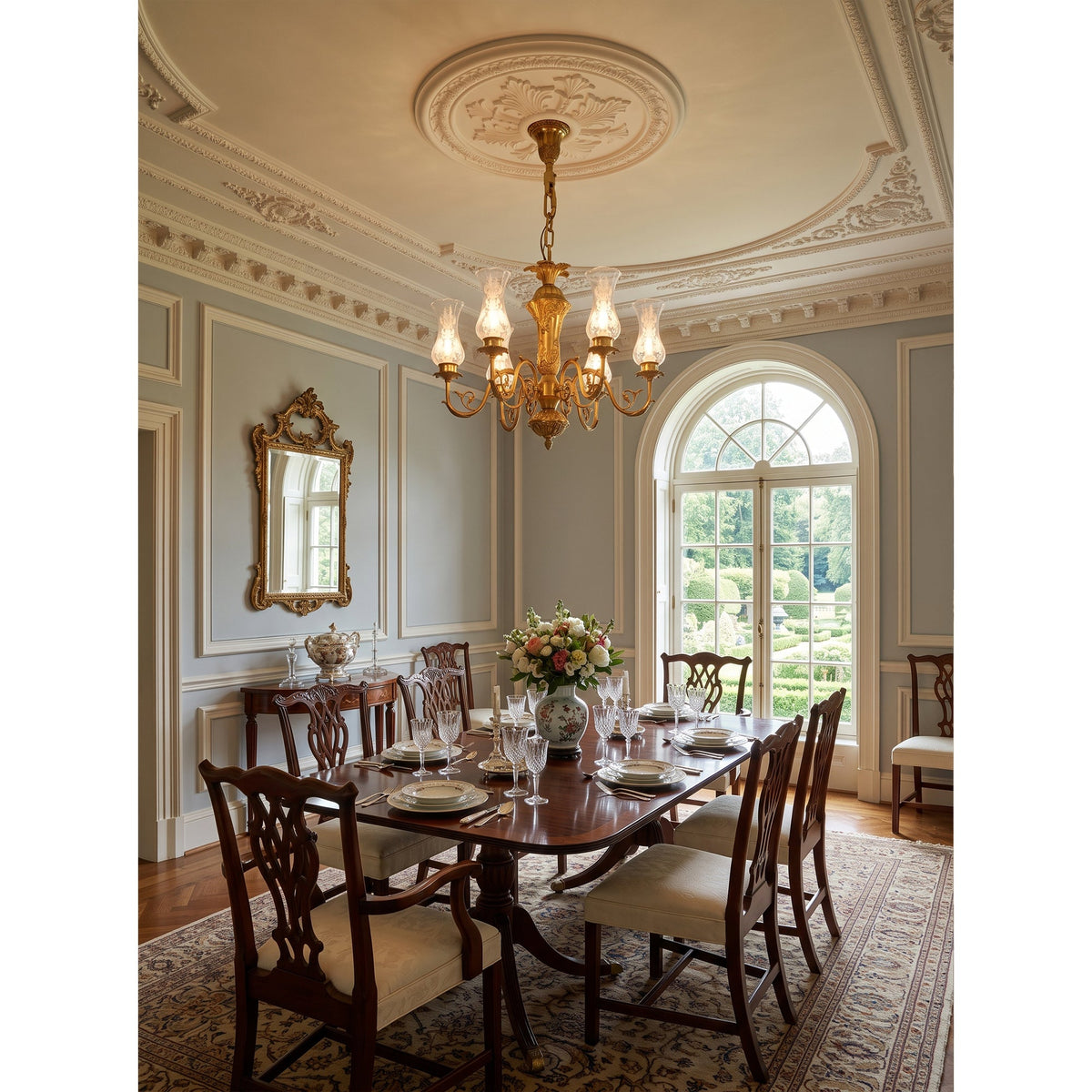Vardenleigh Palm Chandelier