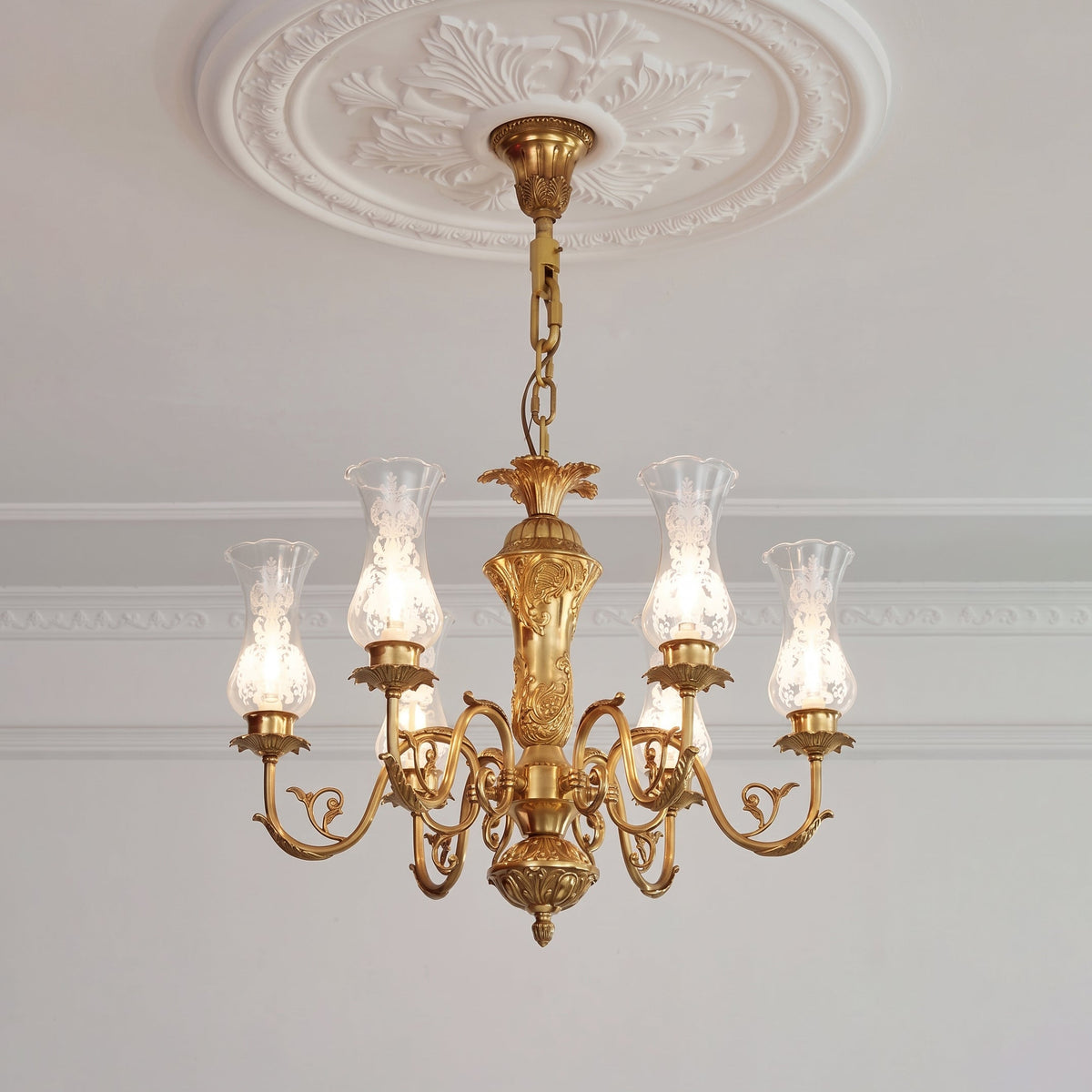 Vardenleigh Palm Chandelier