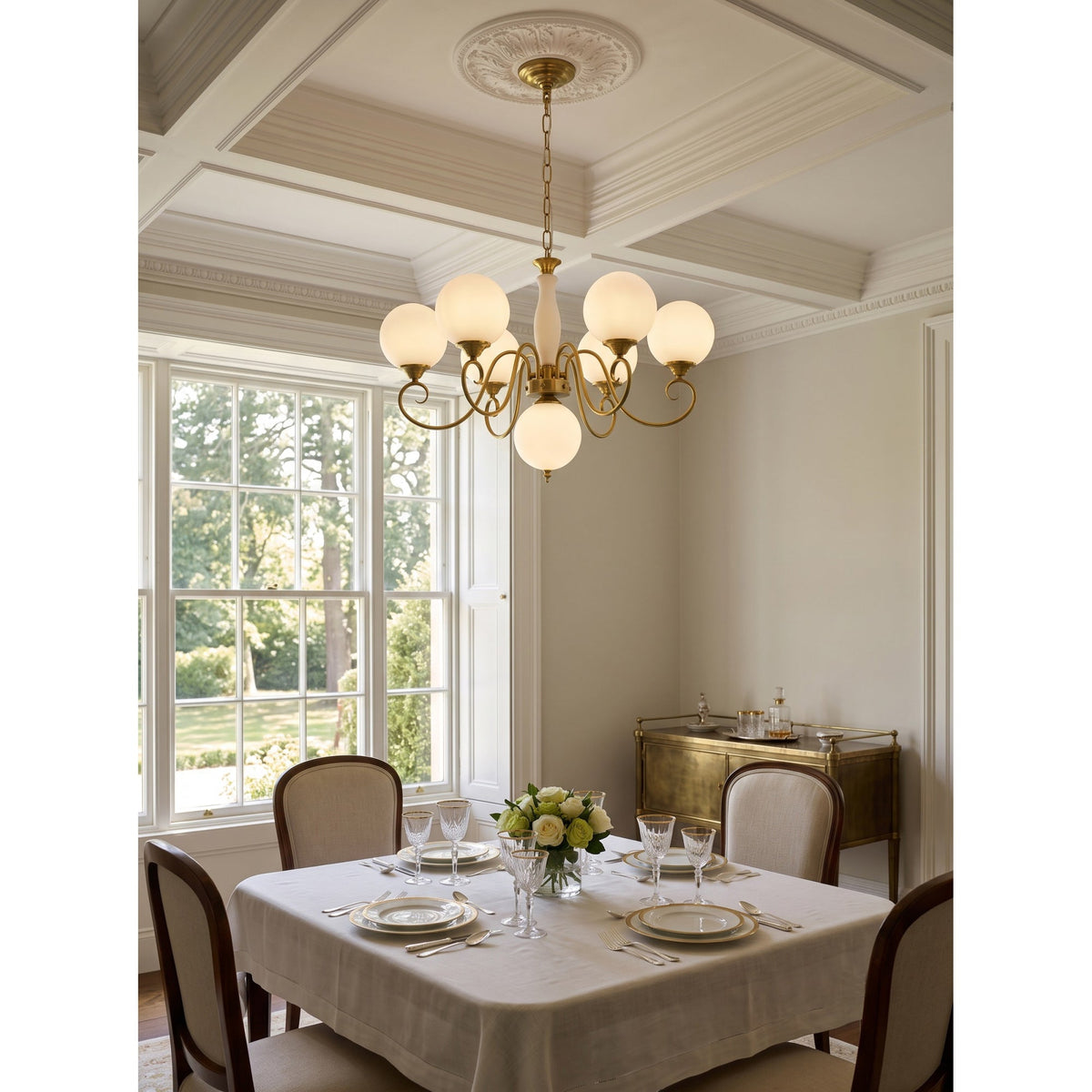 Jamae Glass Chandelier