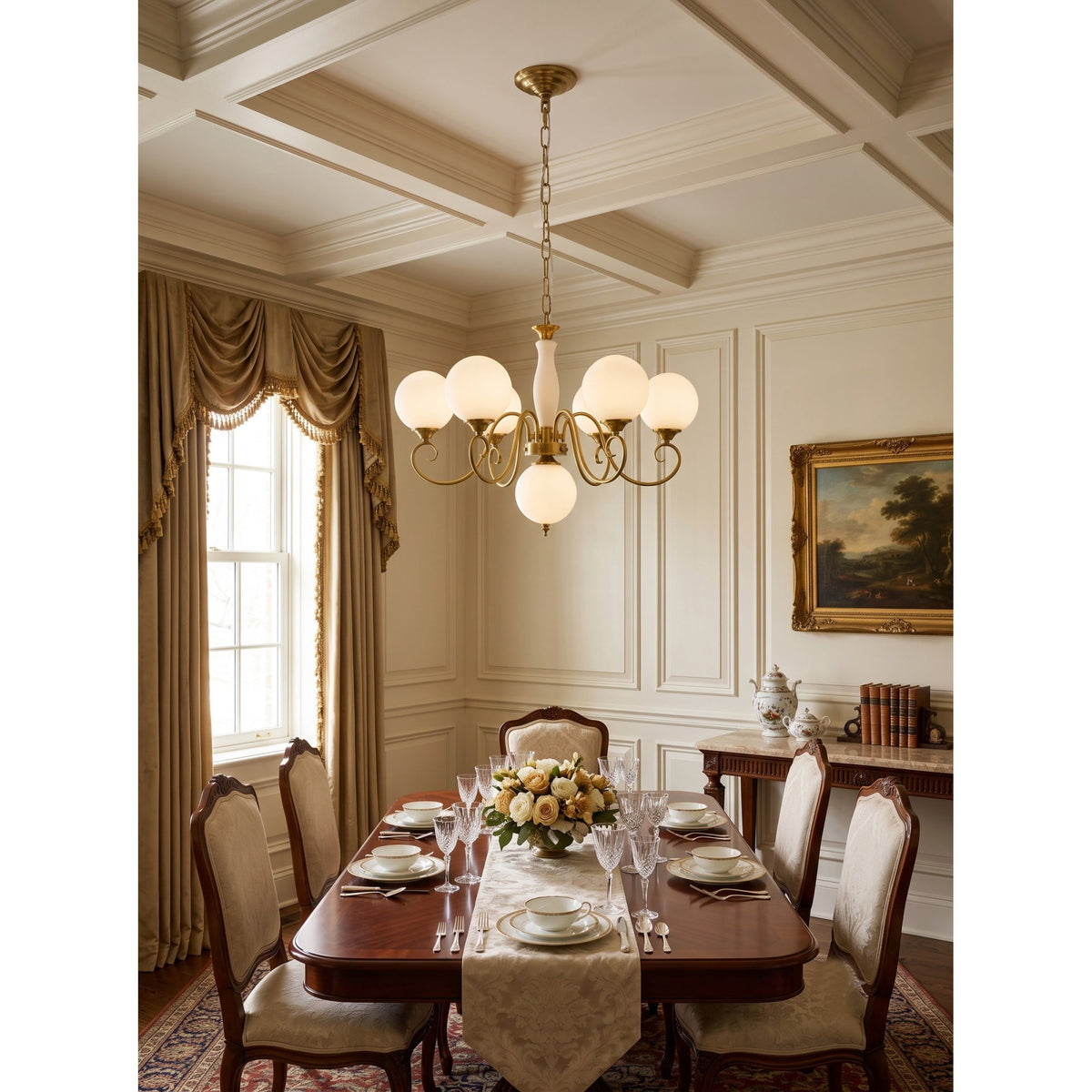 Jamae Glass Chandelier