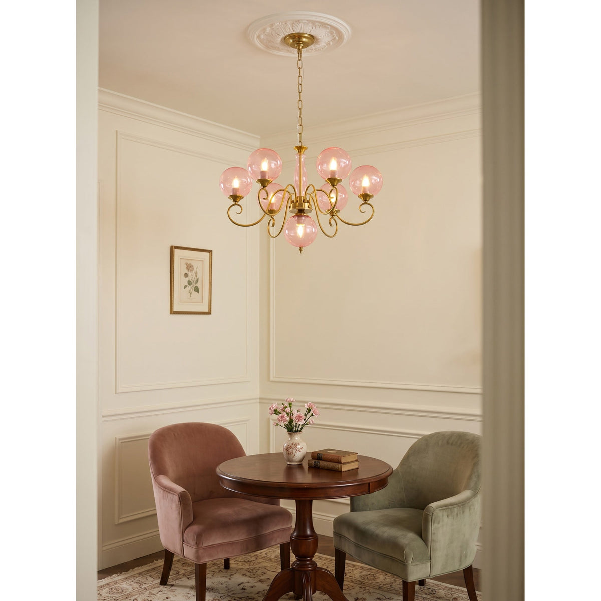 Jamae Glass Chandelier
