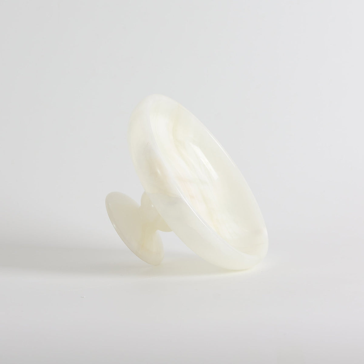 Henswick White Onyx Pedestal Bowl