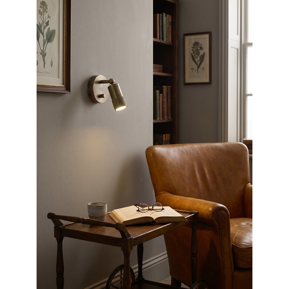 Zehan Brass Spotlight Indoor Wall Light