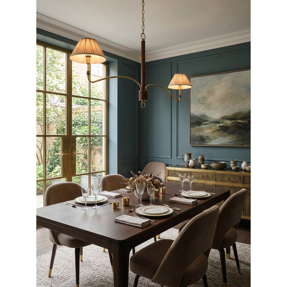 Fayron Pleated Chandelier