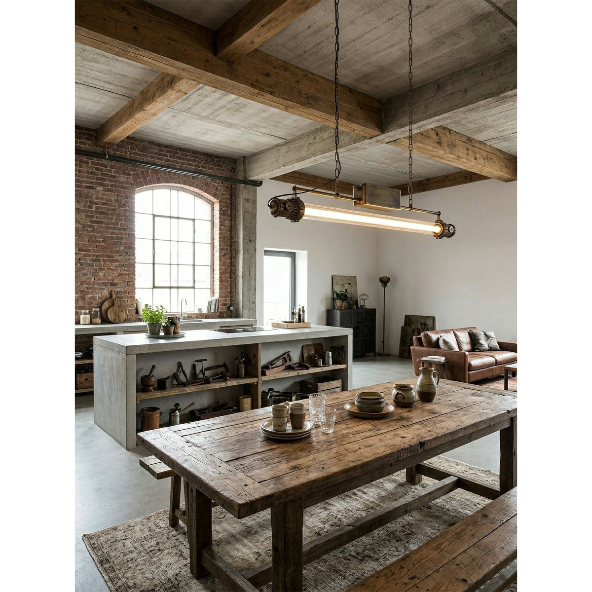 Pemberstone Linear Pendant Lamp