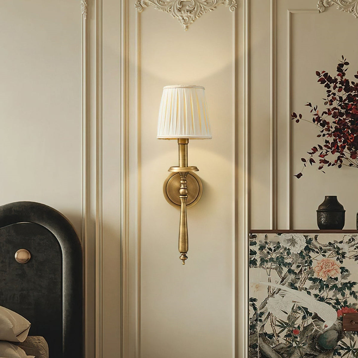 Buima Brass Indoor Wall Light