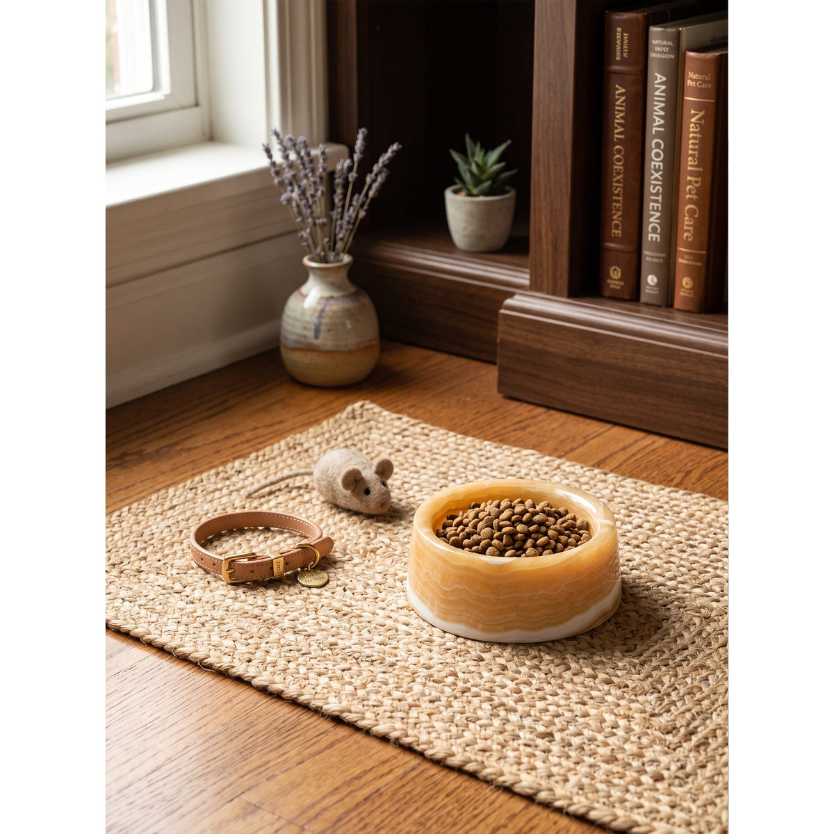 Corvenwick Marble Pet Bowl