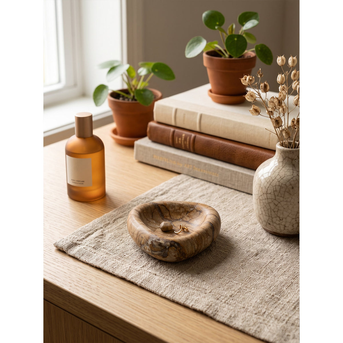 Bexmere Stone Trinket Dish