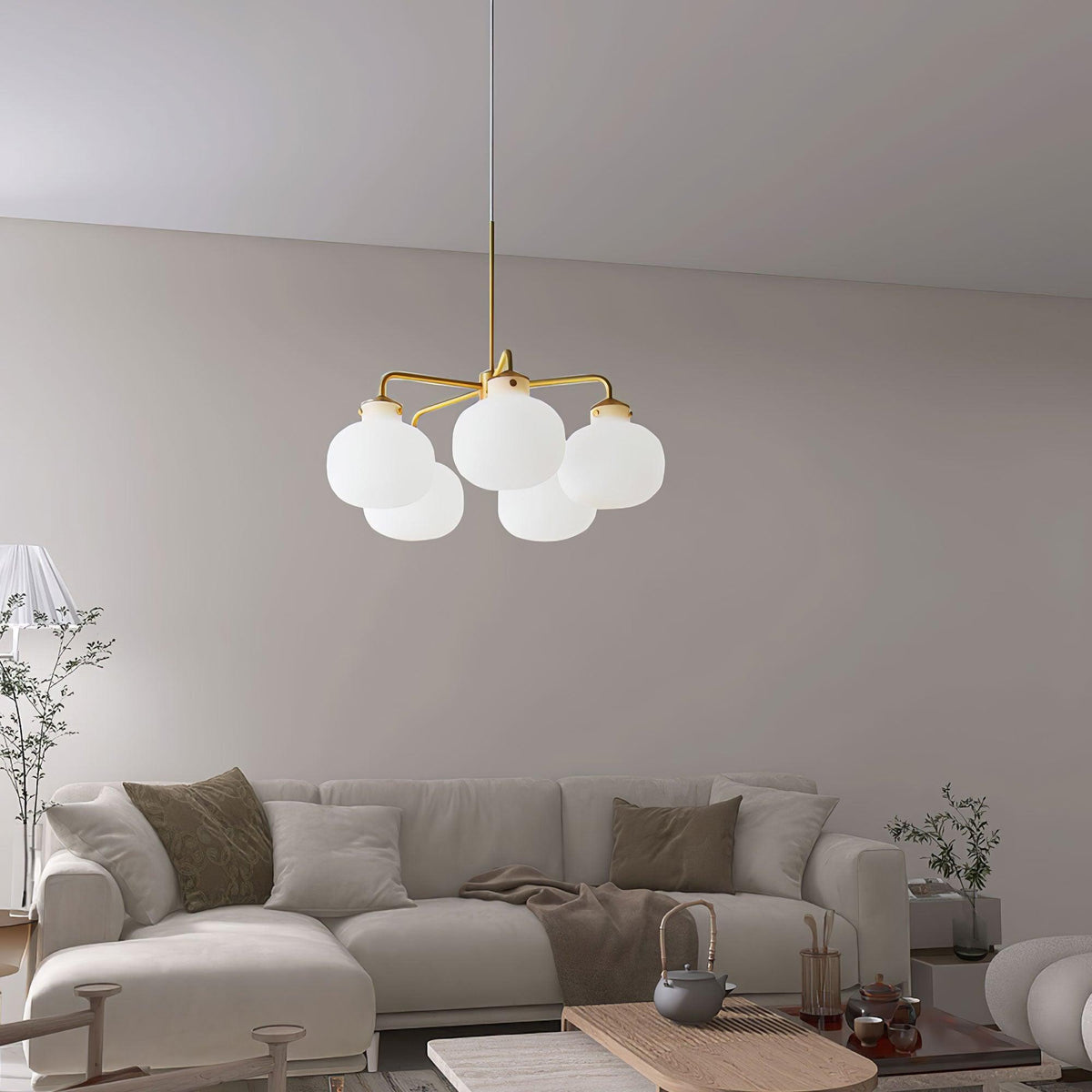 Fyor Contemporary Glass Pendant Lamp