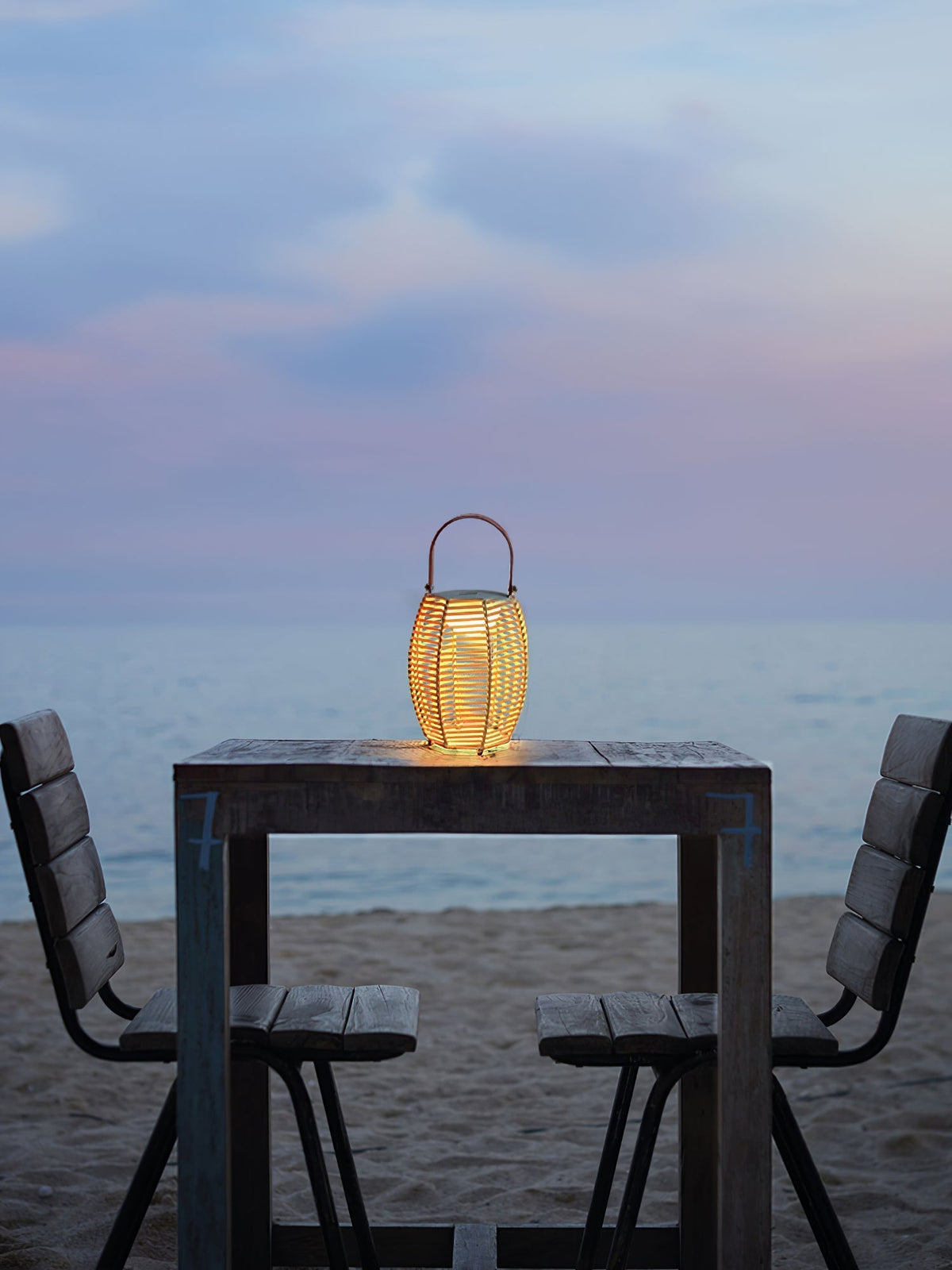 Olraeil Rattan Floor Lantern