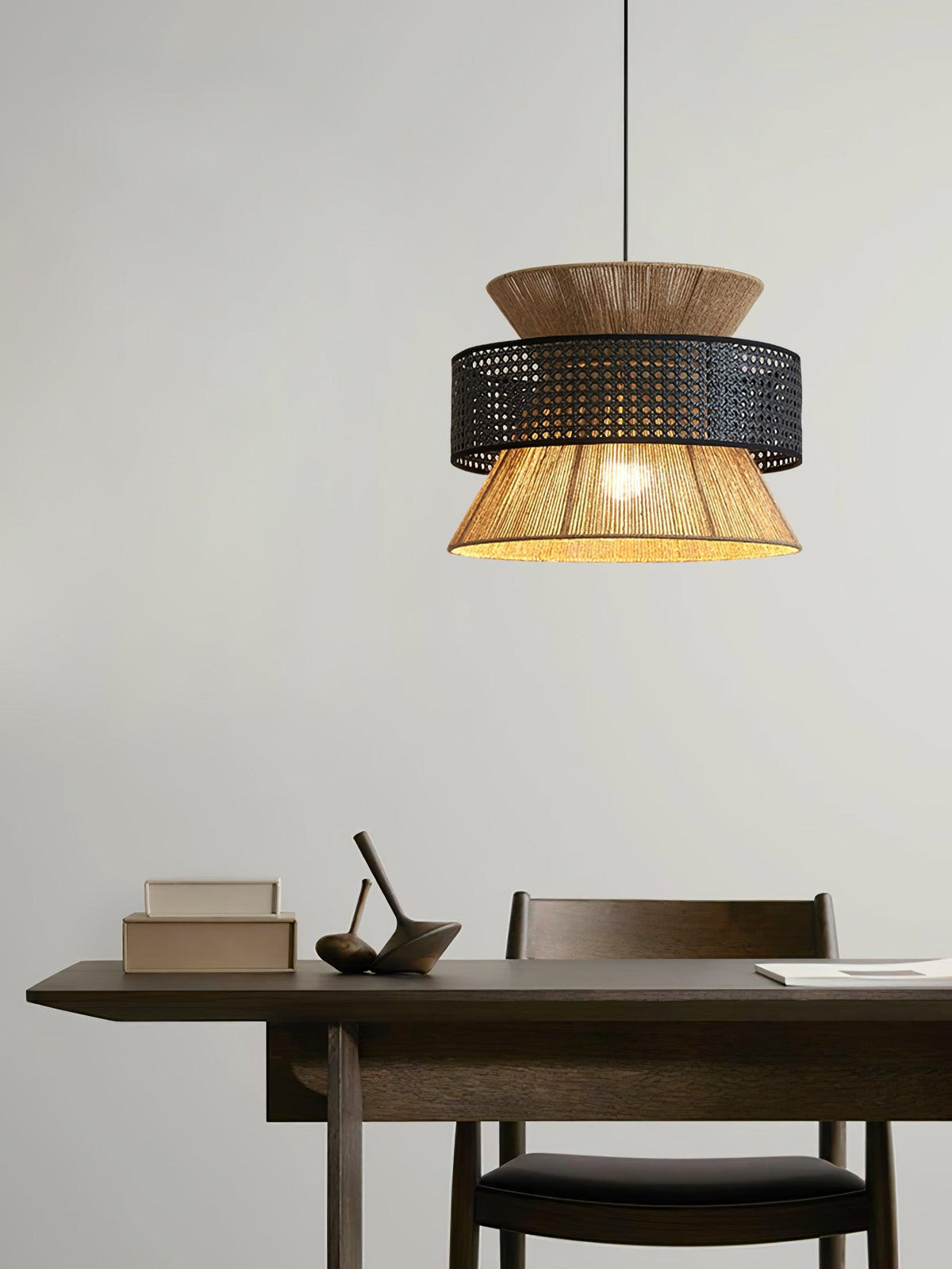 Aria Bohemian Bamboo Pendant Lamp