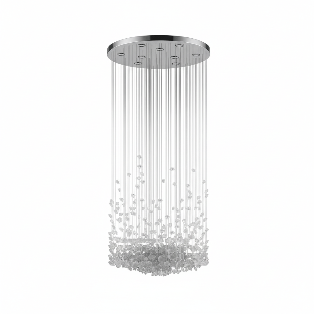 Xejan Raw Crystal Chandelier