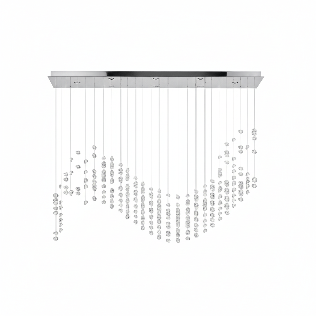 Xejan Raw Crystal Chandelier