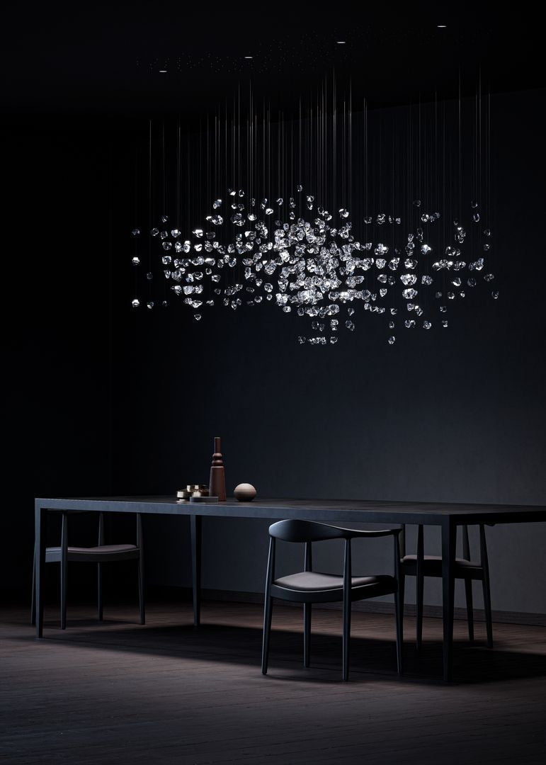 Xejan Raw Crystal Chandelier