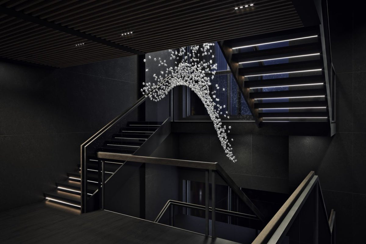 Xejan Raw Crystal Chandelier