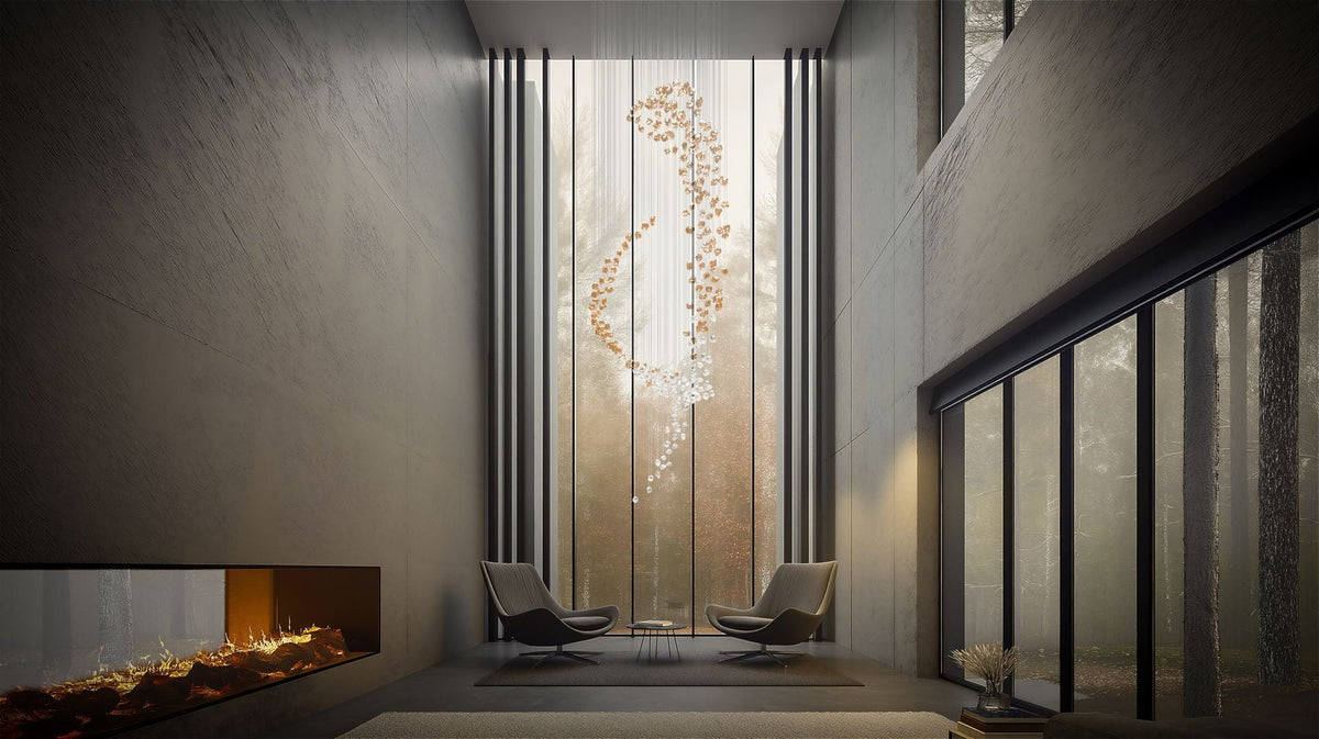 Xejan Raw Crystal Chandelier