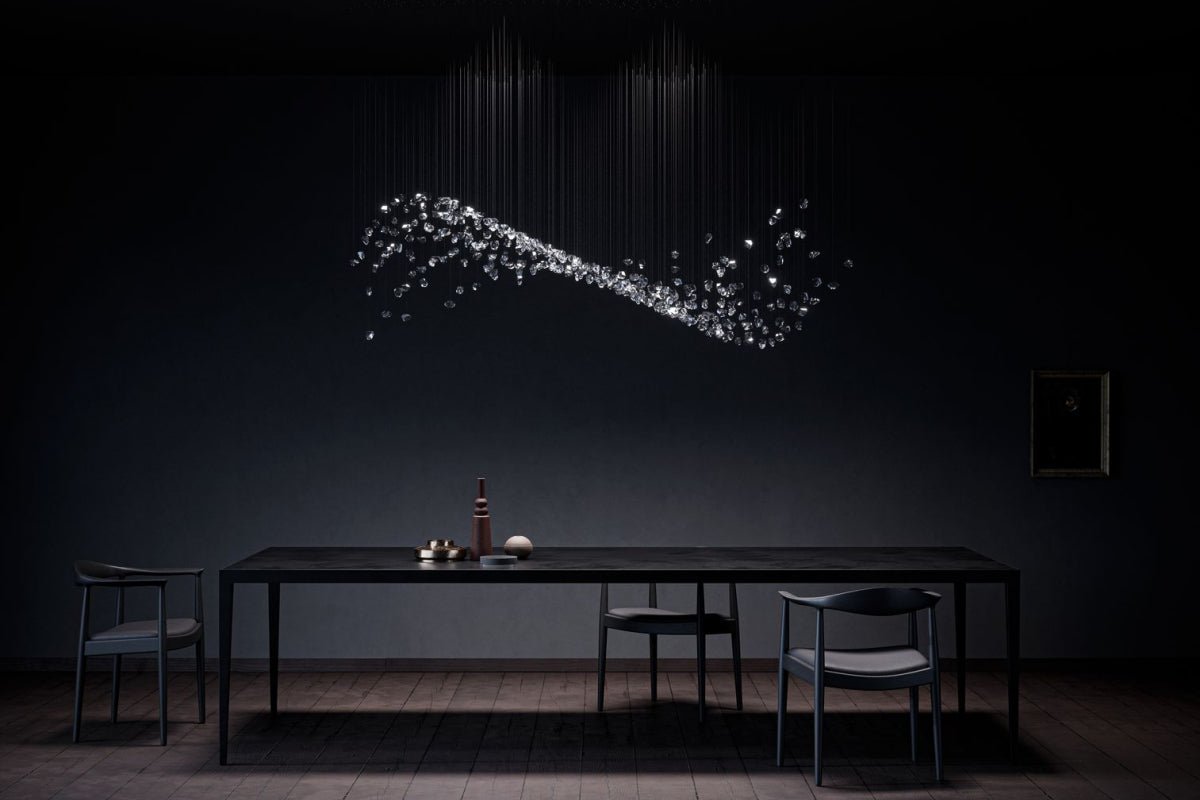 Xejan Raw Crystal Chandelier