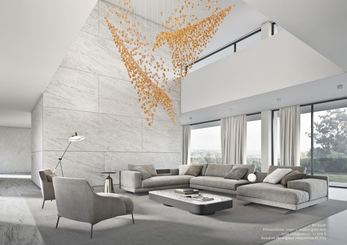 Xejan Raw Crystal Chandelier
