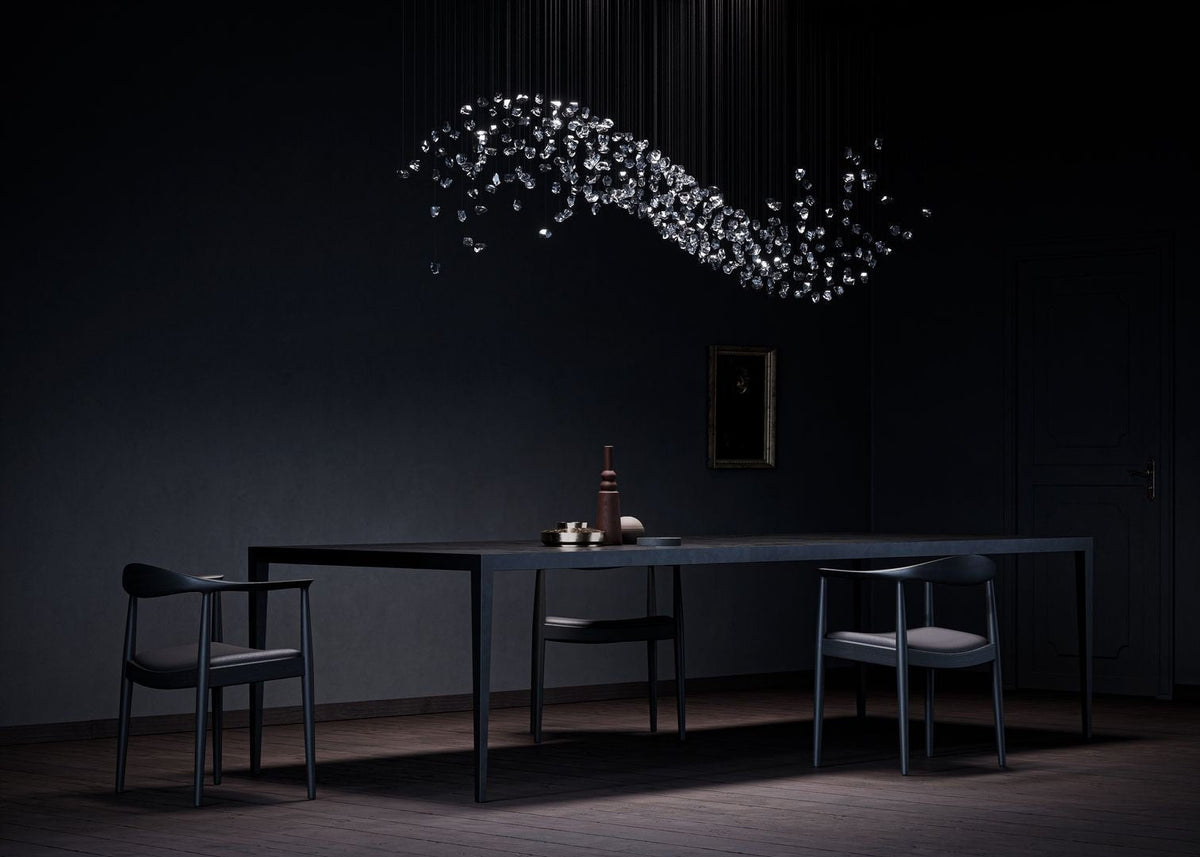 Xejan Raw Crystal Chandelier