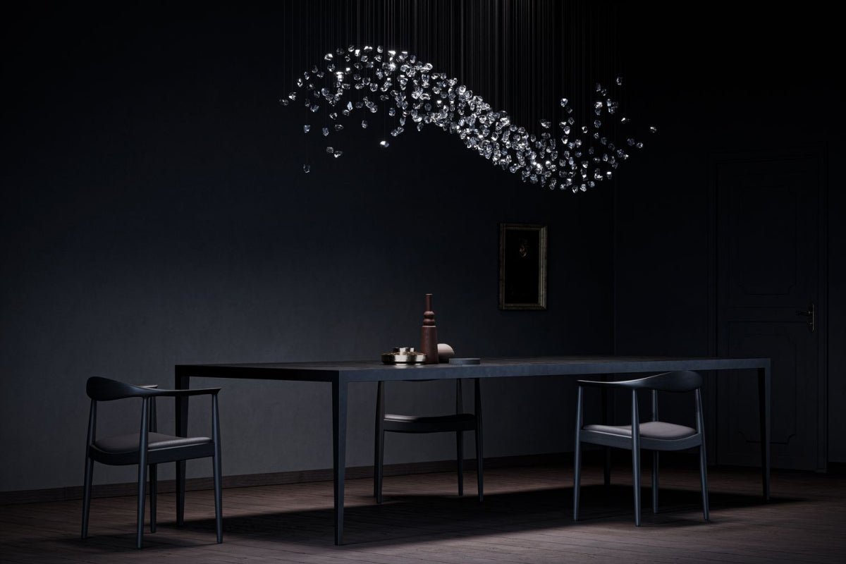 Xejan Raw Crystal Chandelier