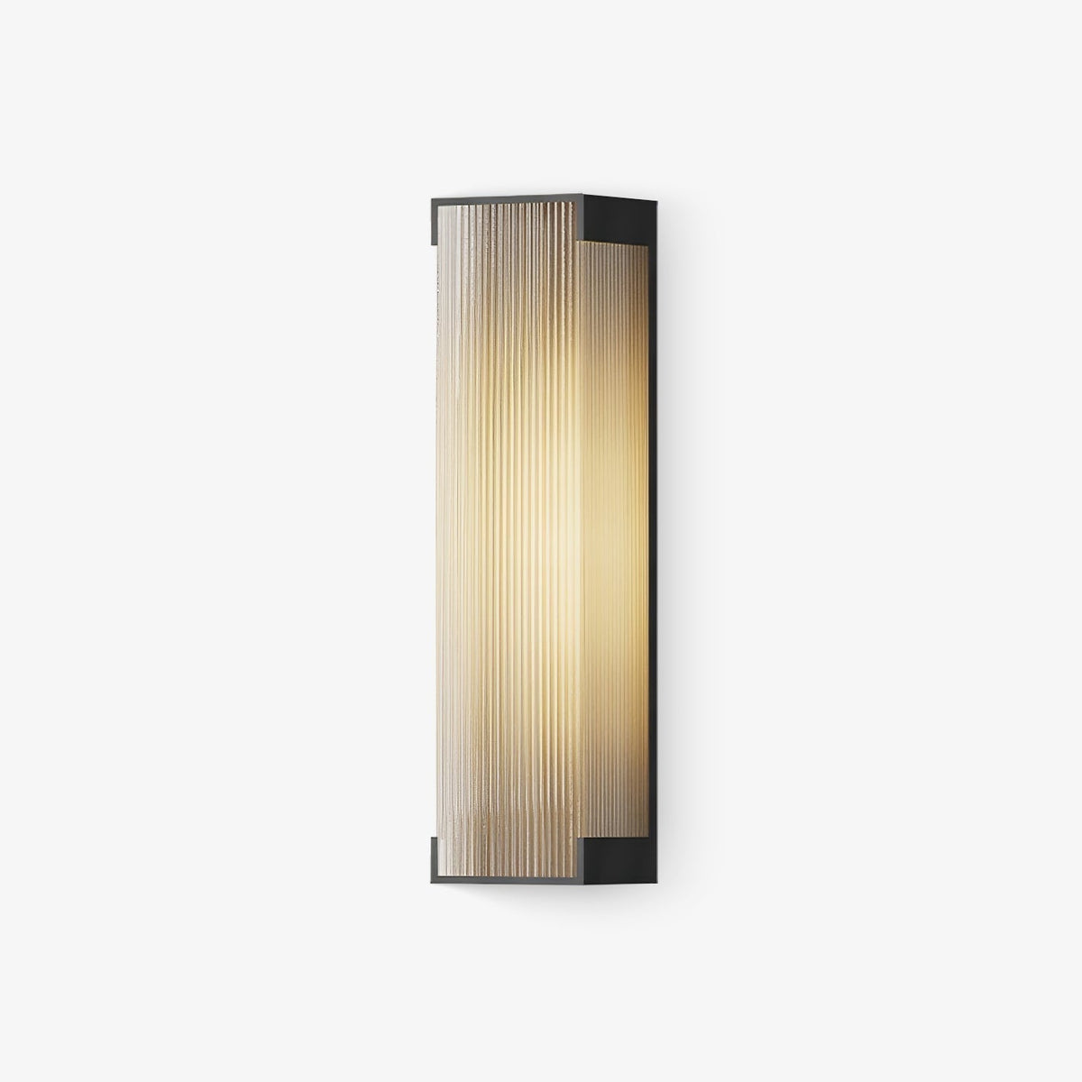 Elaerielle Unique Rectangular Solar Outdoor Wall Light
