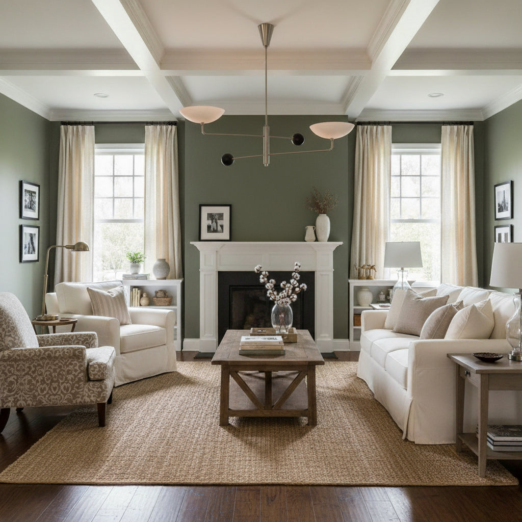 Vela Brass two-head ceiling chandelier