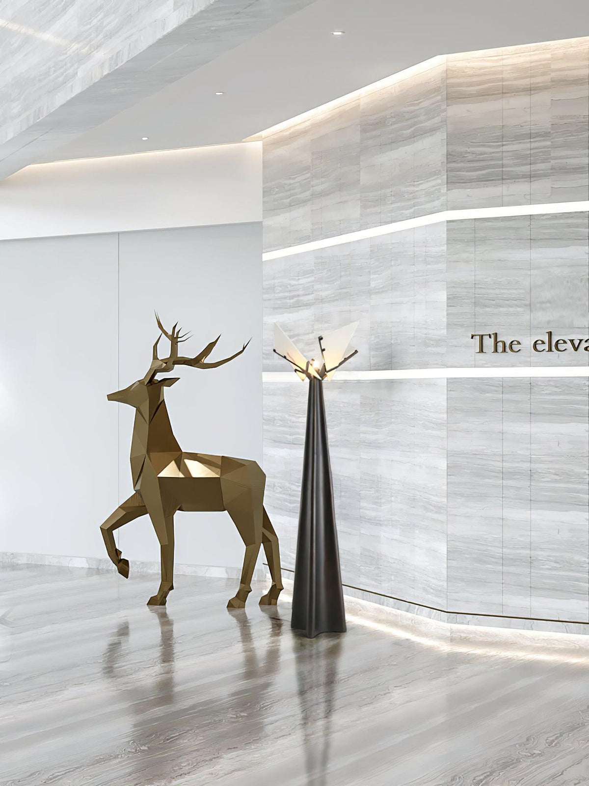 Religieuse Alba Floor Lamp