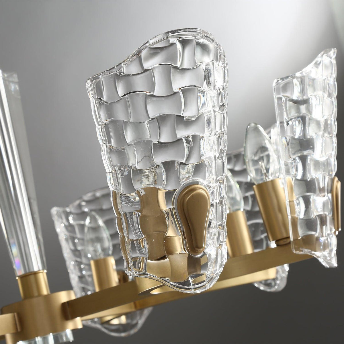 Radiant Luxury Brass Chandelier