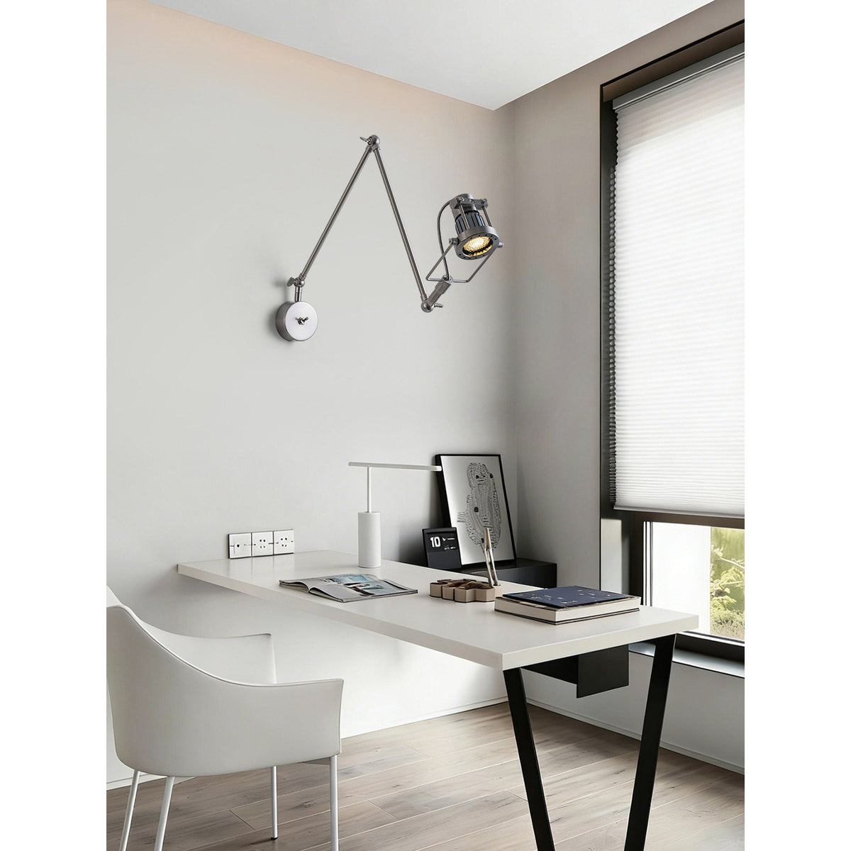 Reznor Adjustable Arm Wall Sconce