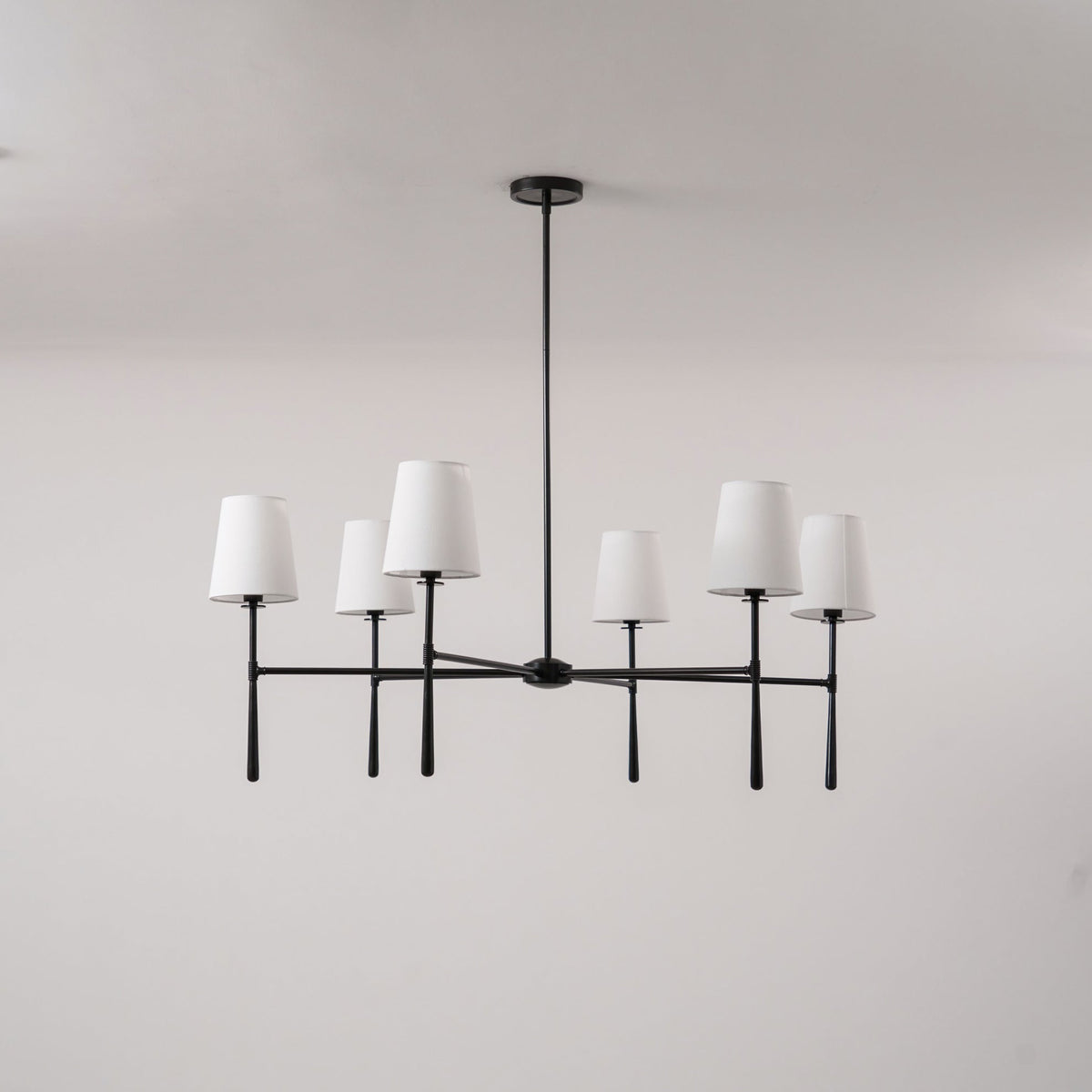 Noelle Chandelier Head 4/6 Mid-century