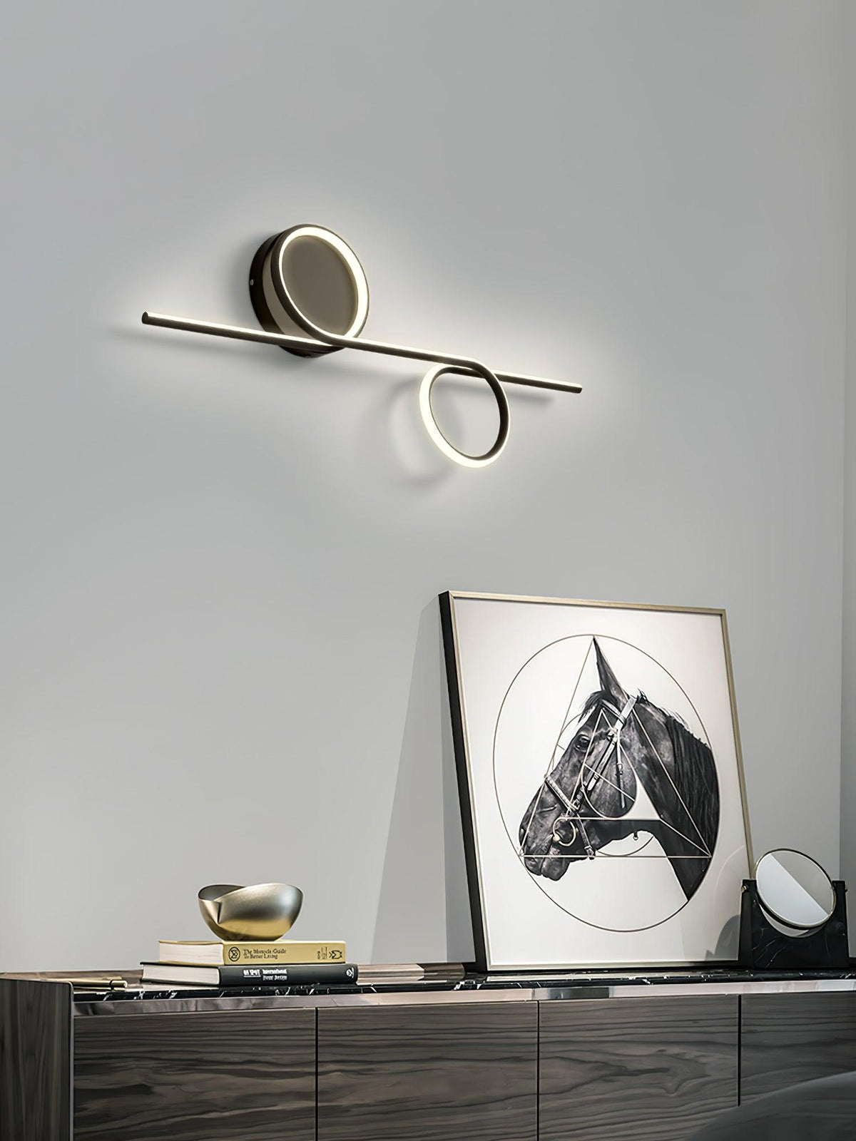 Sominex Geometric Wall Lamp