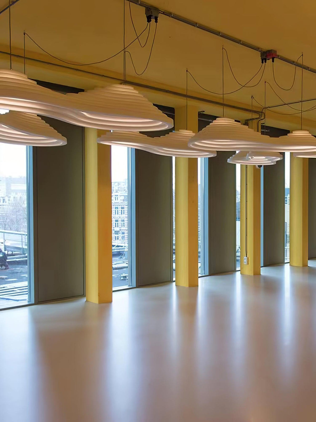 Molten Field Nordic Art Plastic Pendant Lamp