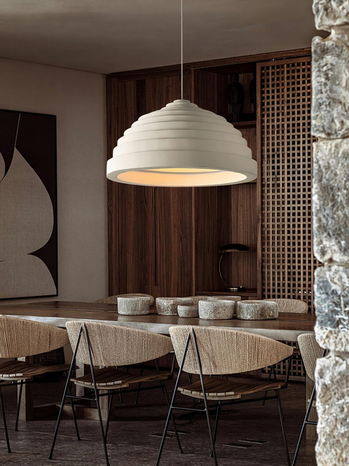 Niruise Minimalist Resin Pendant Lamp