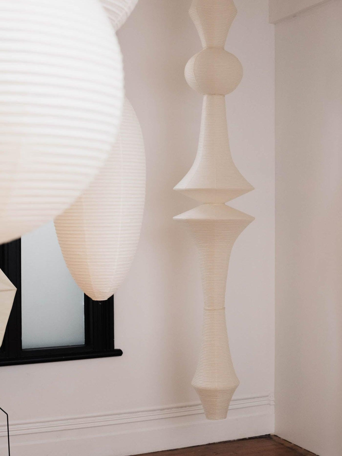 Isalo Washi Paper E Pendant Light